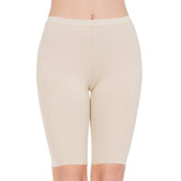 MANCYFIT Slip Shorts for Women Smooth Short Leggings Half Mid Thigh Legging Sleek Undershorts