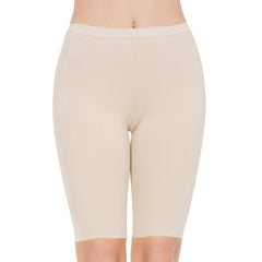 MANCYFIT Slip Shorts for Women Smooth Short Leggings Half Mid Thigh Legging Sleek Undershorts