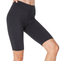 MANCYFIT Biker Shorts for Women High Waist Premium Lycra Yoga Workout Spandex Shorts 8 inch