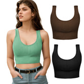 Strappy Back Sports Bra – Breathable, Stylish & Supportive