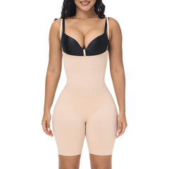 New Large Size Powerful Tight Seamless Shapewear - High Waisted One-piece Tummy Shaper