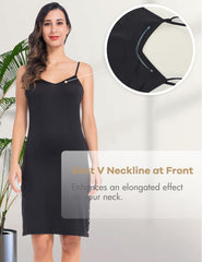 MANCYFIT Nightgowns Mini Dress- 26" Length