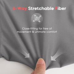 MANCYFIT Biker Shorts for Women High Waist Premium Lycra Yoga Workout Spandex Shorts 8 inch