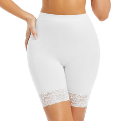 Womens Slip Shorts, Anti-Chafing Tummy ControlPanty Shorts LaceSeamless Undershorts For Dresses & Skirts