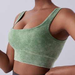 Strappy Back Sports Bra – Breathable, Stylish & Supportive