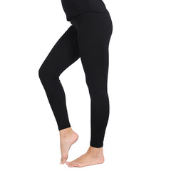 Thin Thermal Pants for Women Fleece LinedLeggings Underwear Soft Bottoms