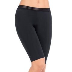 MANCYFIT Slip Shorts for Women Smooth Short Leggings Half Mid Thigh Legging Sleek Undershorts