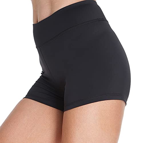 MANCYFIT Biker Shorts for Women High Waist Yoga Workout Premium Spandex Legging Shorts 3 inch