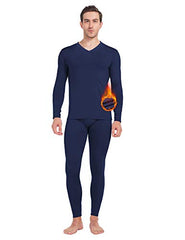 MANCYFIT Thermal Underwear for Men Long Johns Set Fleece Lined Ultra Soft