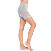 MANCYFIT Slip Shorts for Women Short Leggings Mid Thigh Legging Plus Size Lace Undershorts