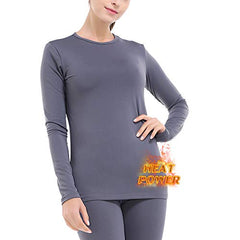 MANCYFIT Thermal Underwear for Women Long Johns Set Fleece Lined Ultra Soft