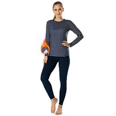MANCYFIT Thermal Underwear for Women Long Johns Set Fleece Lined Ultra Soft