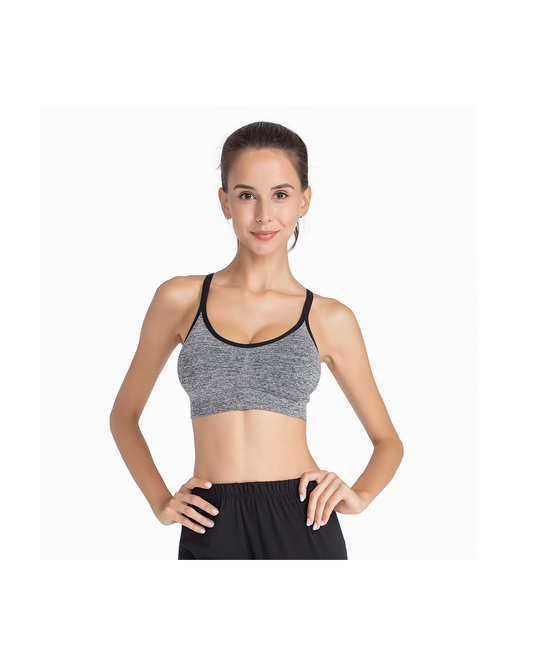 Stylish & Supportive Sports Bra Stretchy & Supportive Fit