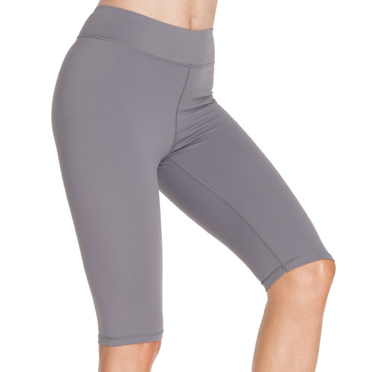 MANCYFIT | Biker Shorts for Women High Waist Premium Yoga Workout Spandex Shorts 13 inch