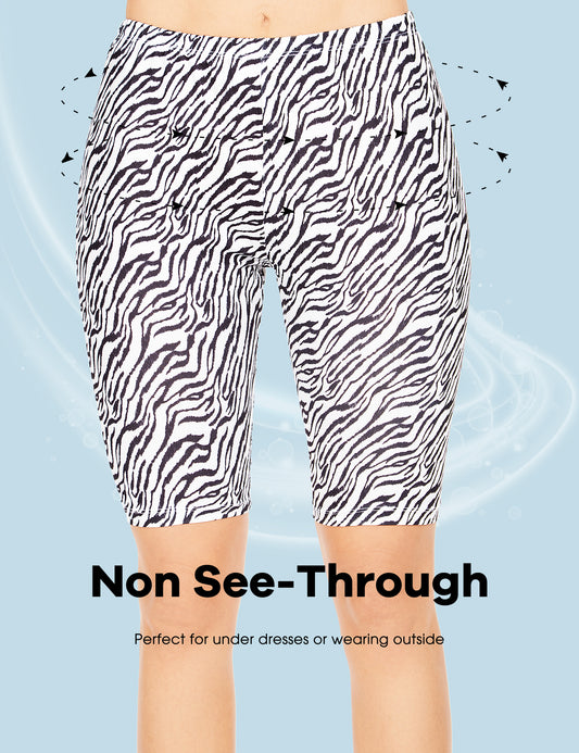 MANCYFIT | Short Leggings for Women Slip Shorts Mid