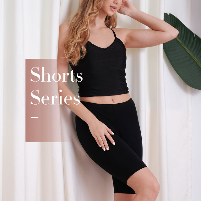 MANCYFIT Slip Shorts for Women Under Dresses Mid Thigh Ribbed Boy