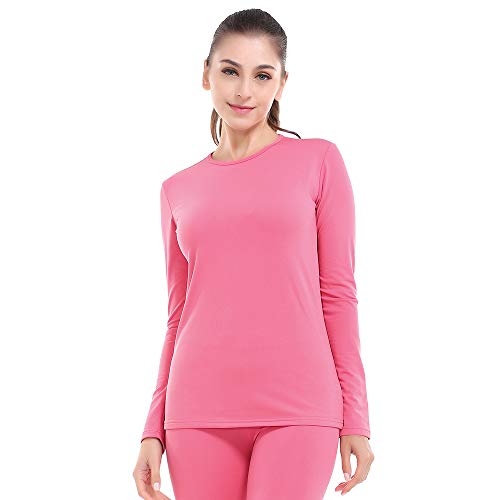 MANCYFIT Womens Thermal Top Double Fleece Lined Shirts Seamless