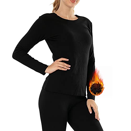 WEERTI Thermal Underwear for Women Long Johns with Fleece Lined