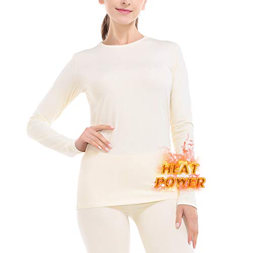 WEERTI Thermal Underwear for Women Long Johns Women with Fleece