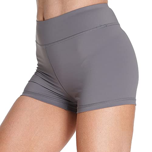 MANCYFIT Biker Shorts for Women High Waist Yoga Workout Premium Spandex Legging Shorts 3 inch