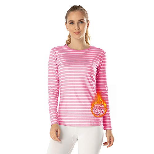 Buy MANCYFIT Thermal Shirts for Women Fleece Lined Tops Long